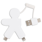 KABEL USB USB-C Lightning BRELOK ZŁĄCZKA CHARGING      MIX                        TP34453(H) (3)