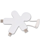 KABEL USB USB-C Lightning BRELOK ZŁĄCZKA CHARGING      MIX                        TP34453(H) (4)